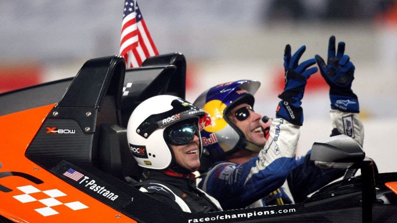 Travis Pastrana se une al concepto 'helado' del Race of Champions 2022