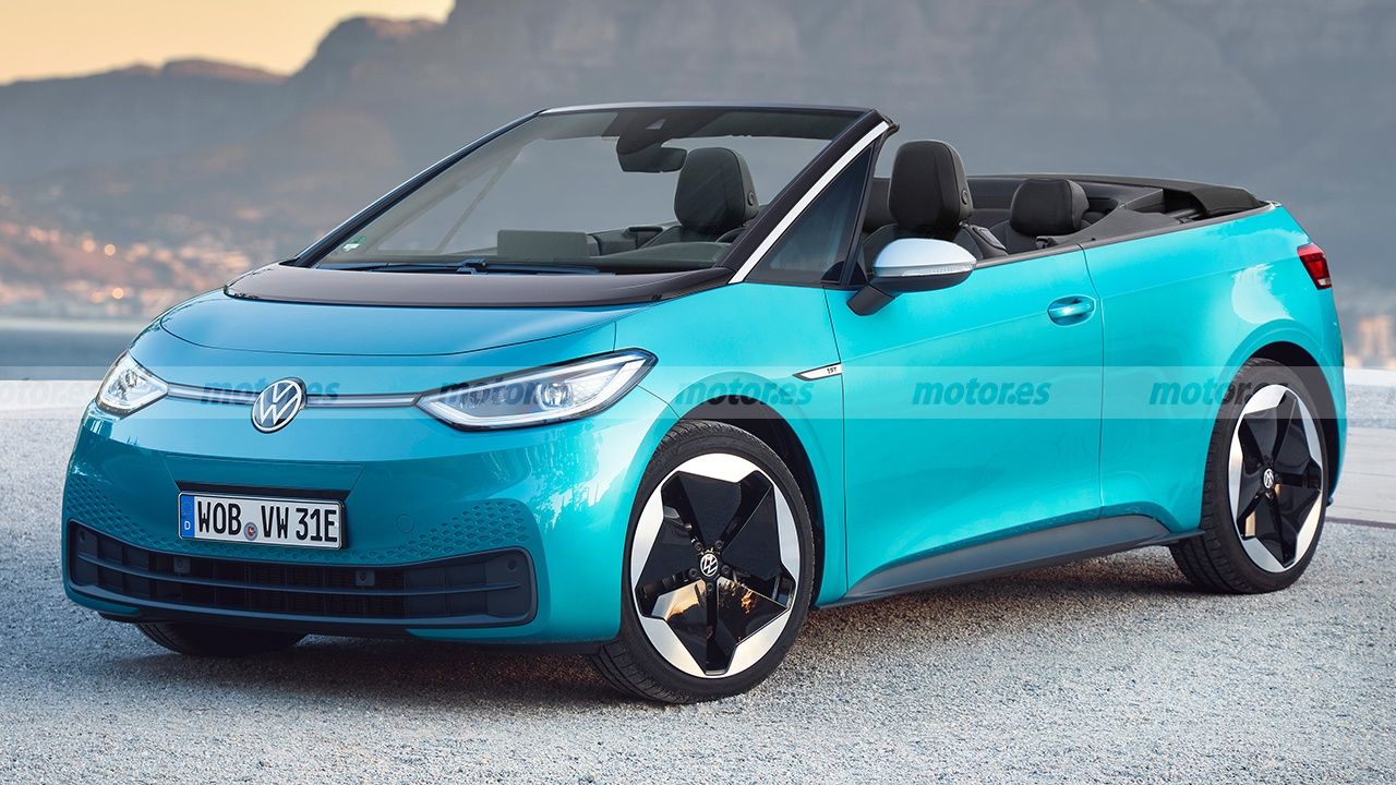 Adelanto del Volkswagen ID.3 Cabrio, ¿será realidad este descapotable eléctrico?