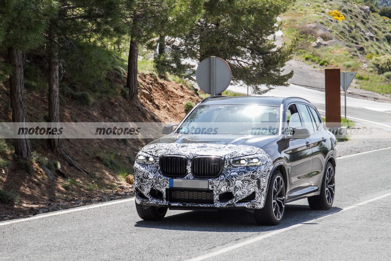 El nuevo BMW X3 M 2022 pierde camuflaje en estas fotos espía