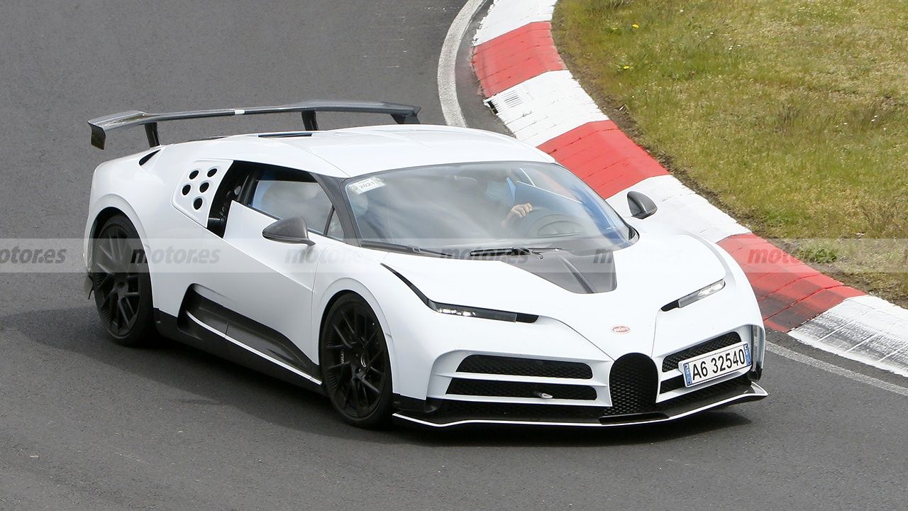 El radical y exclusivo Bugatti Centodieci al detalle tras su paso por Nürburgring