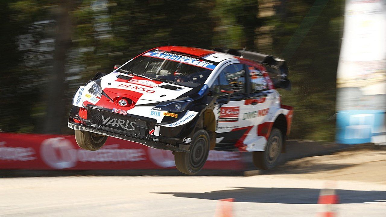 Elfyn Evans marca la pauta en el shakedown del Rally de Portugal