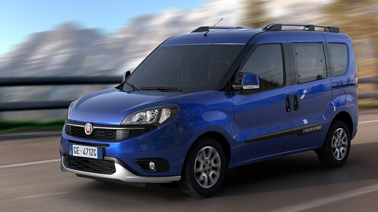 La nueva gama del FIAT Doblò estrena novedades mecánicas y el acabado Trekking