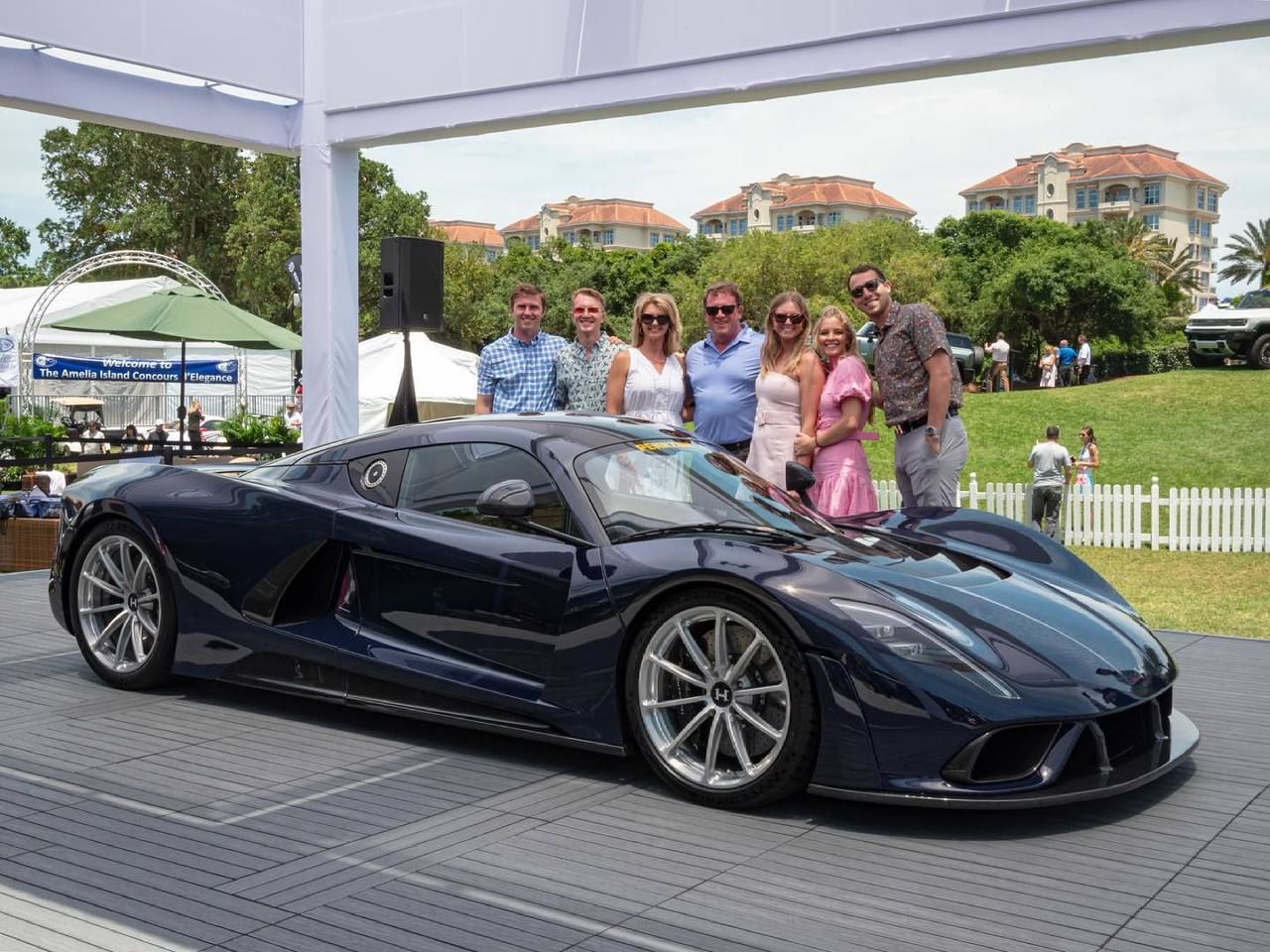 El plátano del Hennessey Venom F5, la mejor anécdota de Amelia Island 2021