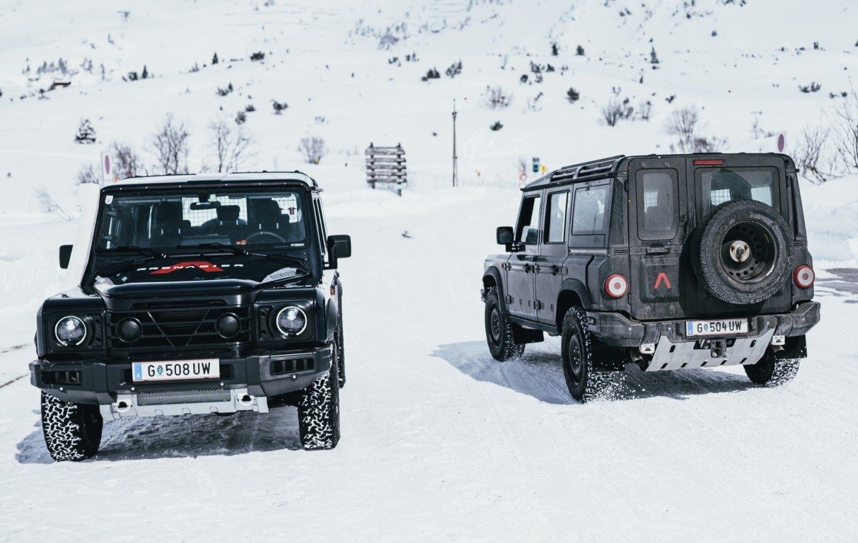 Los prototipos del INEOS Grenadier se enfrentan a duras pruebas en los Alpes [Vídeo]