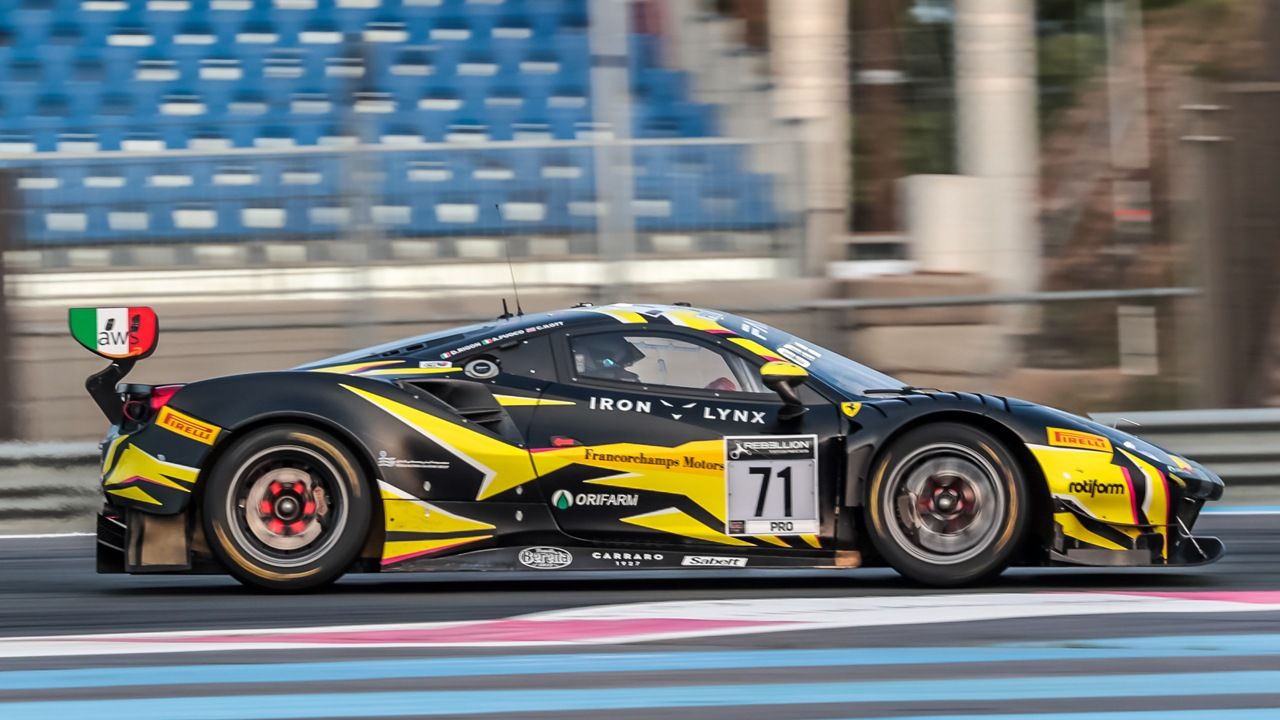 El Lamborghini #63 logra la pole de los 1.000 Km. de Paul Ricard