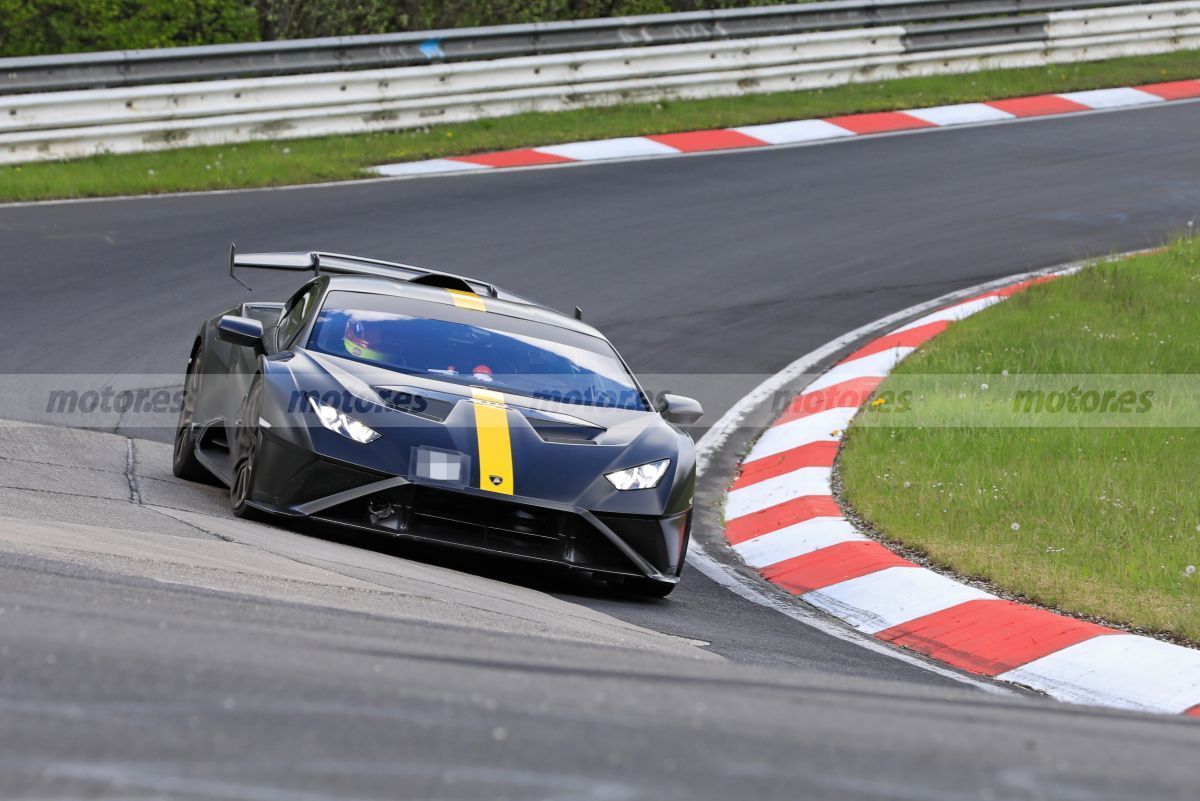 El Lamborghini Huracán STO rugiendo a fondo en Nürburgring [vídeo]