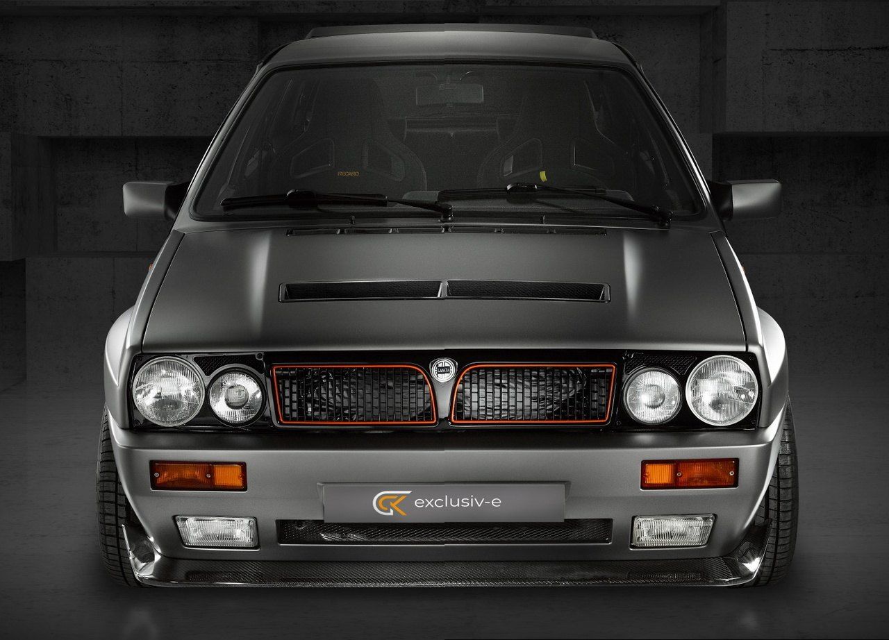 El Lancia Delta Integrale renace como un tecnológico deportivo 100% eléctrico