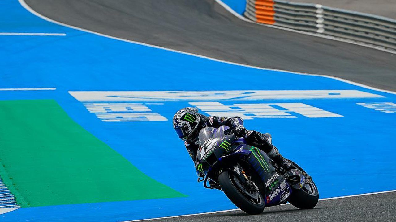 Maverick Viñales manda en la jornada de test de MotoGP en Jerez