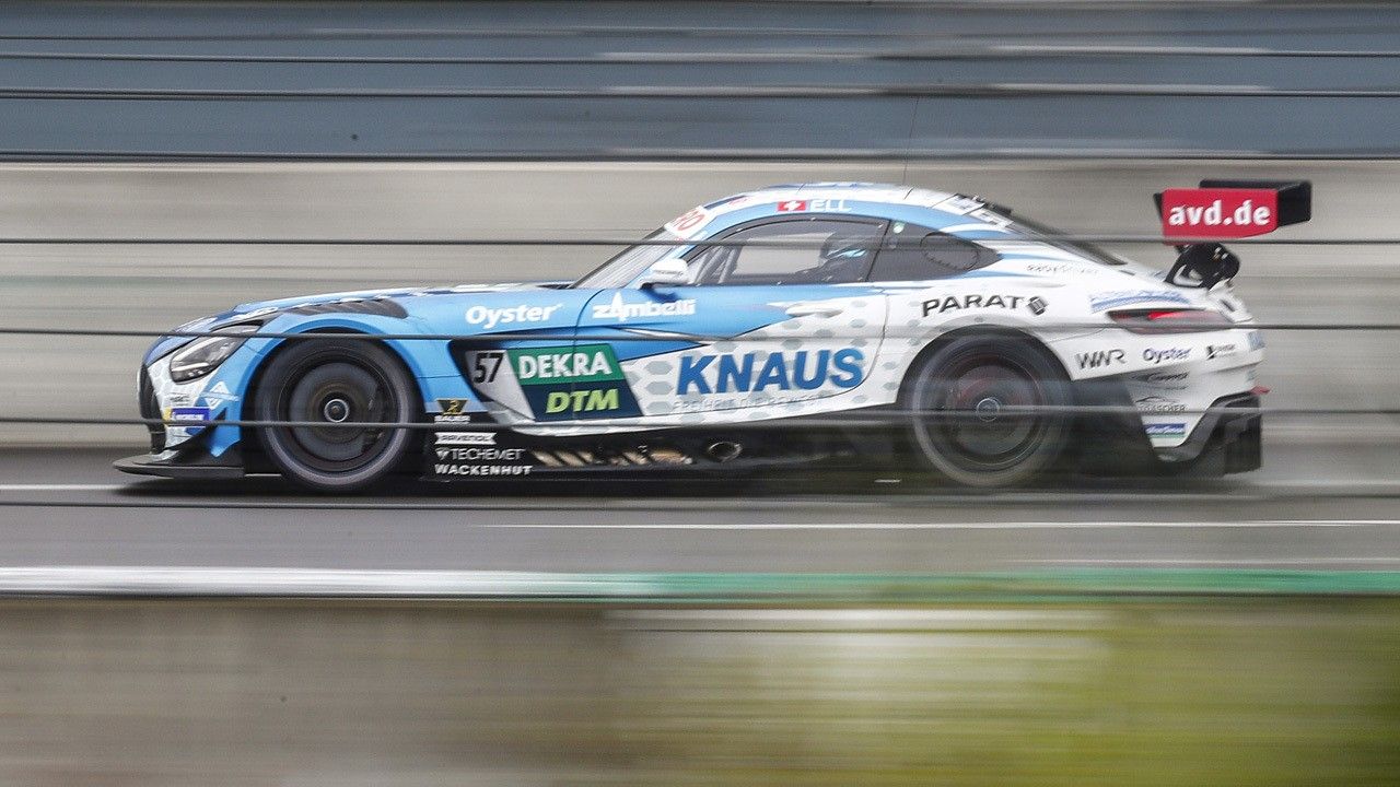 Maximilian Götz, líder en el primer día del test del DTM en Lausitzring