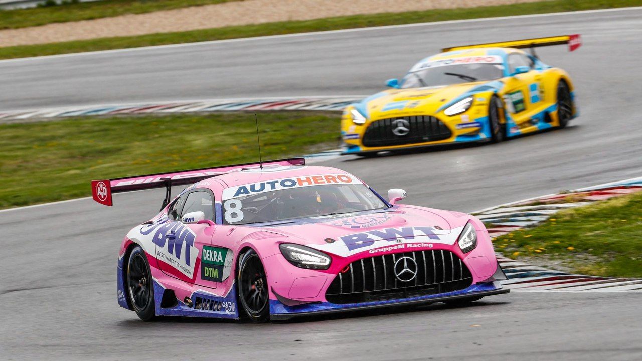 Maximilian Götz, líder en el primer día del test del DTM en Lausitzring