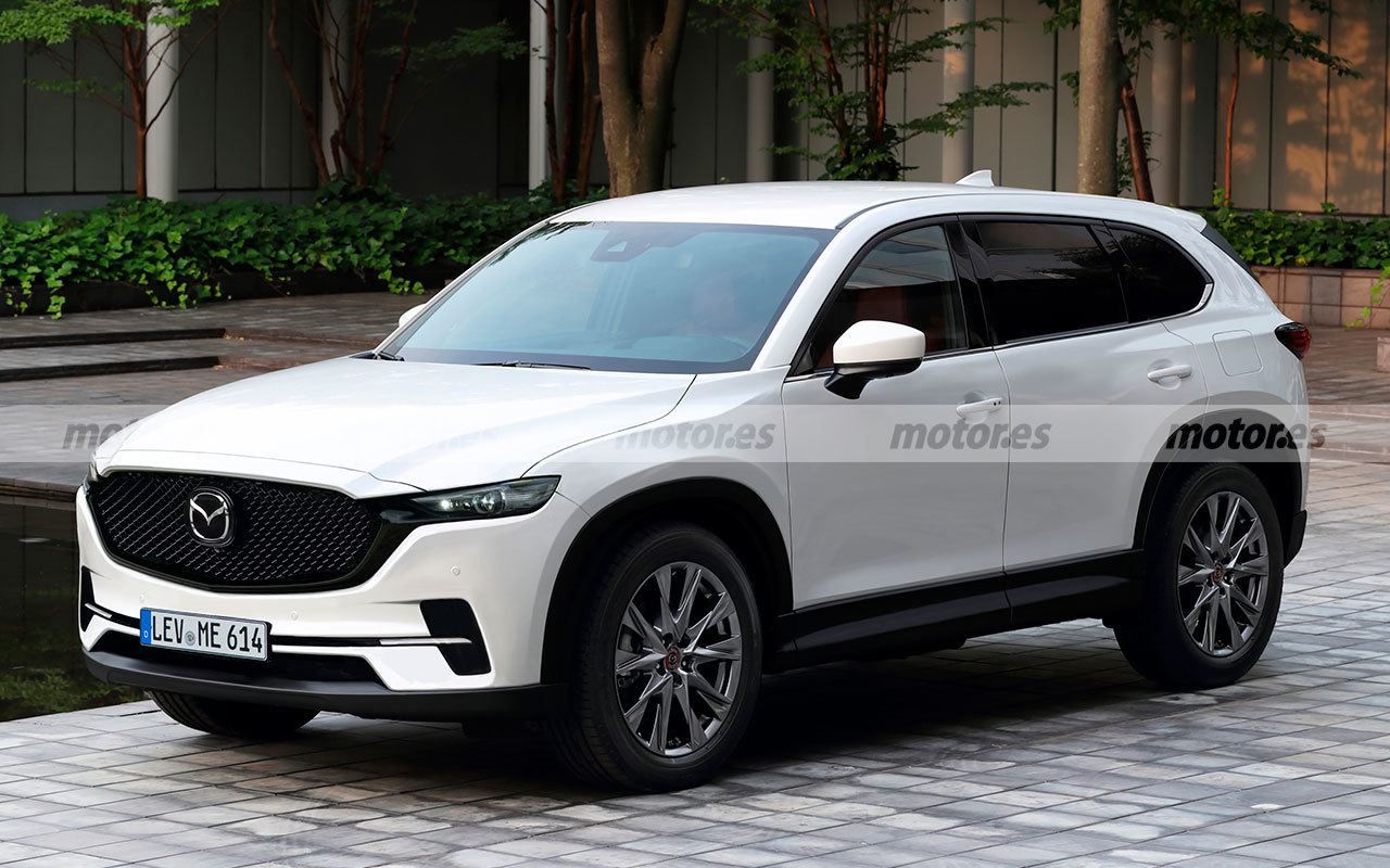 Recreación del futuro Mazda CX-5 2023, un adelanto de la transformación del SUV nipón