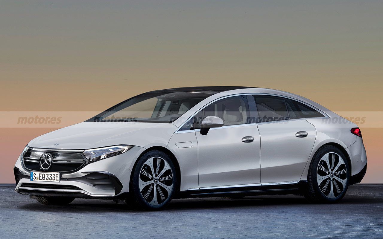 Adelanto del Mercedes EQE 2022, el sustituto del CLS debutará en el Salón de Múnich