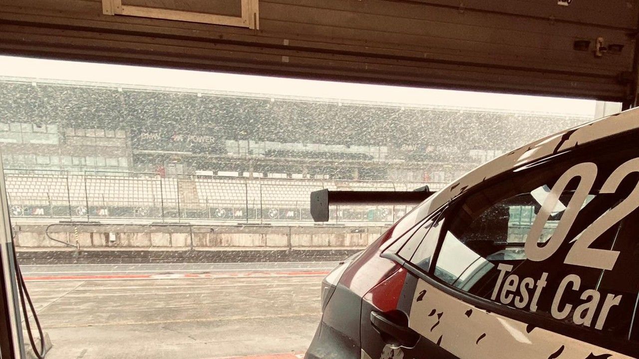 Münnich Motorsport se topa con la nieve en sus test del WTCR 2021