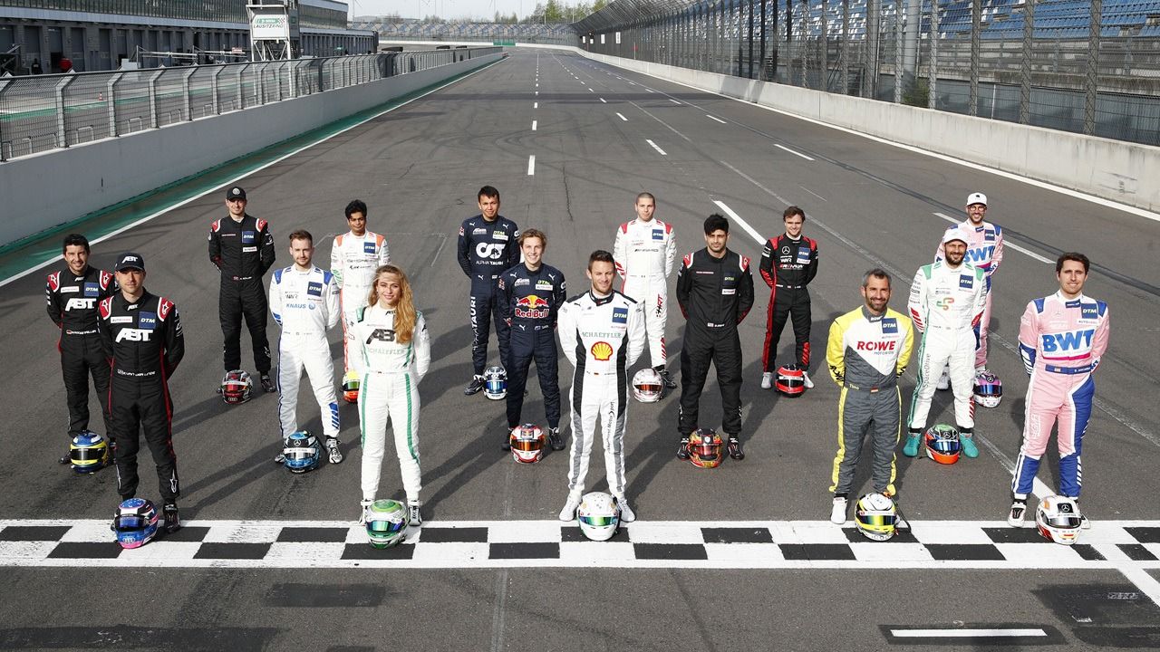 Pleno del alemán Maximilian Götz en el test del DTM en Lausitzring