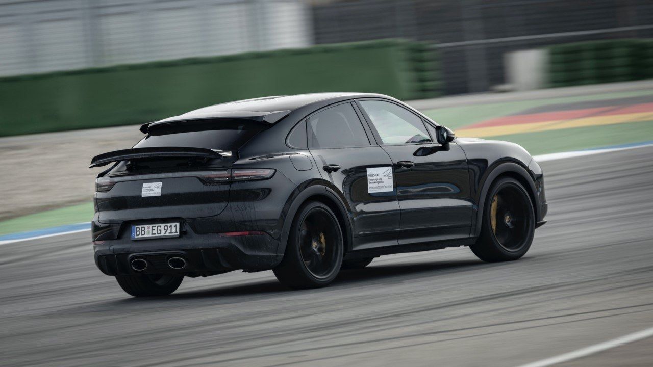 Foto prototipo Porsche Cayenne Turbo S Coupé - exterior