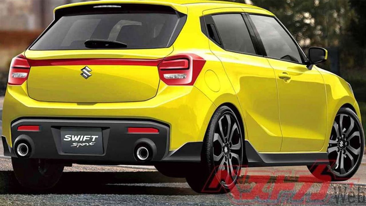 Suzuki Swift Sport 2023 - recreación