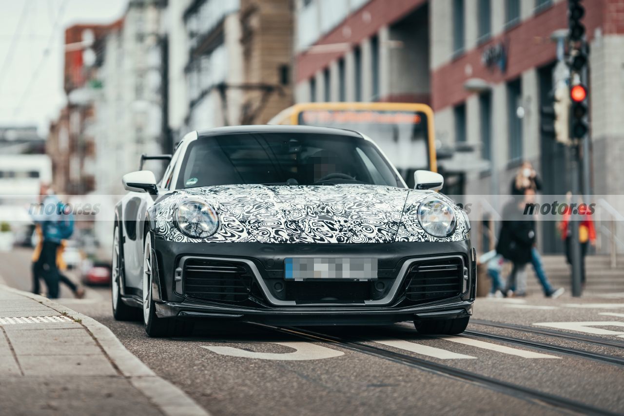 Primeras fotos espía del nuevo TechART GTstreet, el Porsche 911 Turbo S mas radical