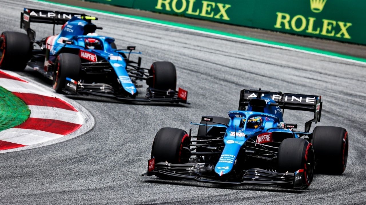 Alpine alaba la actitud de Alonso: «Nunca culpó al coche o al equipo»