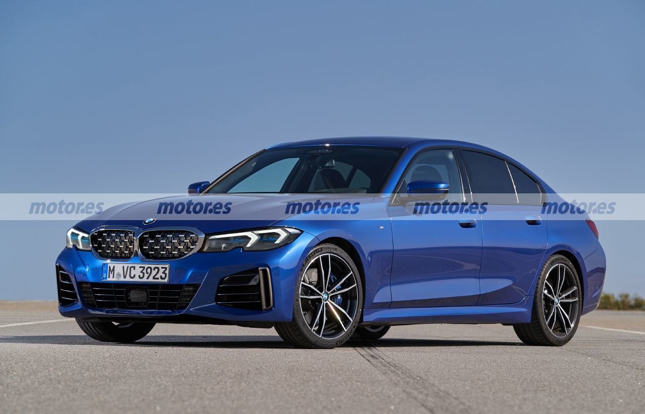 BMW Serie 3 LCI 2023, el facelift de un superventas adelantado en esta recreación