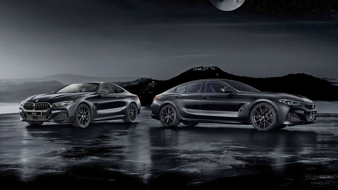 BMW Serie 8 Frozen Black Edition, deportividad y elegancia para Japón