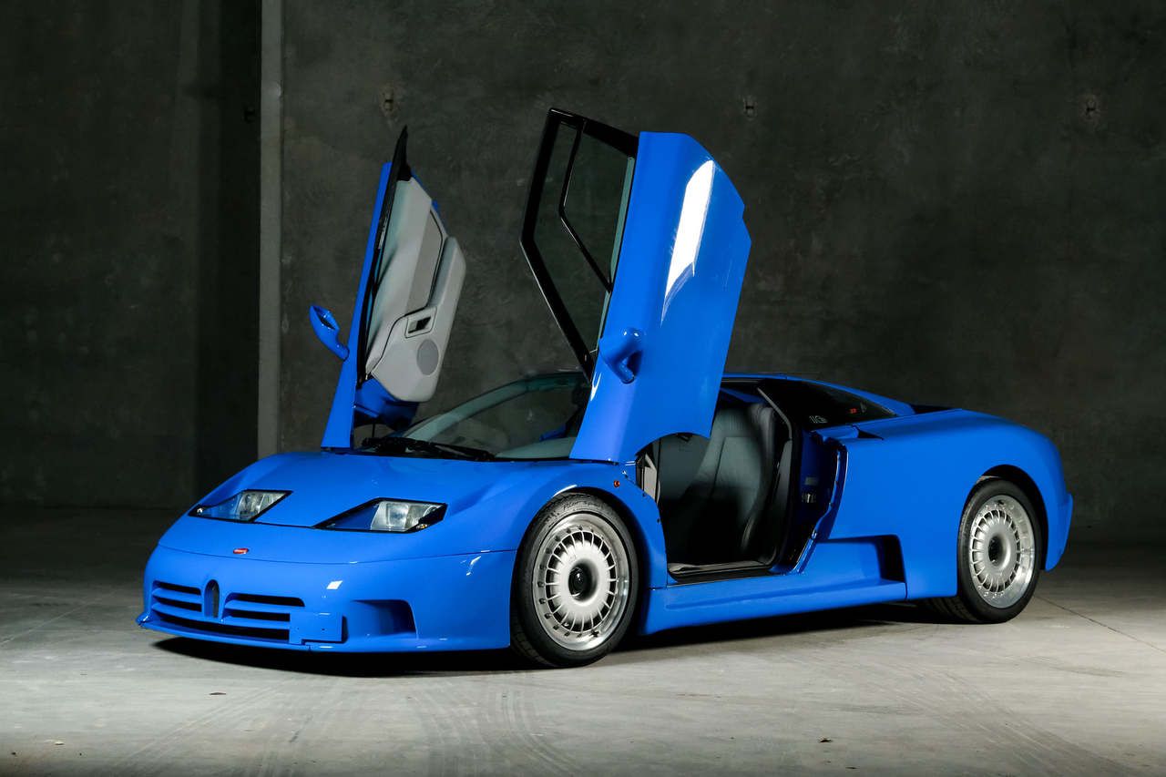 Uno de los prototipos originales del Bugatti EB110 aparece la venta casi a estrenar