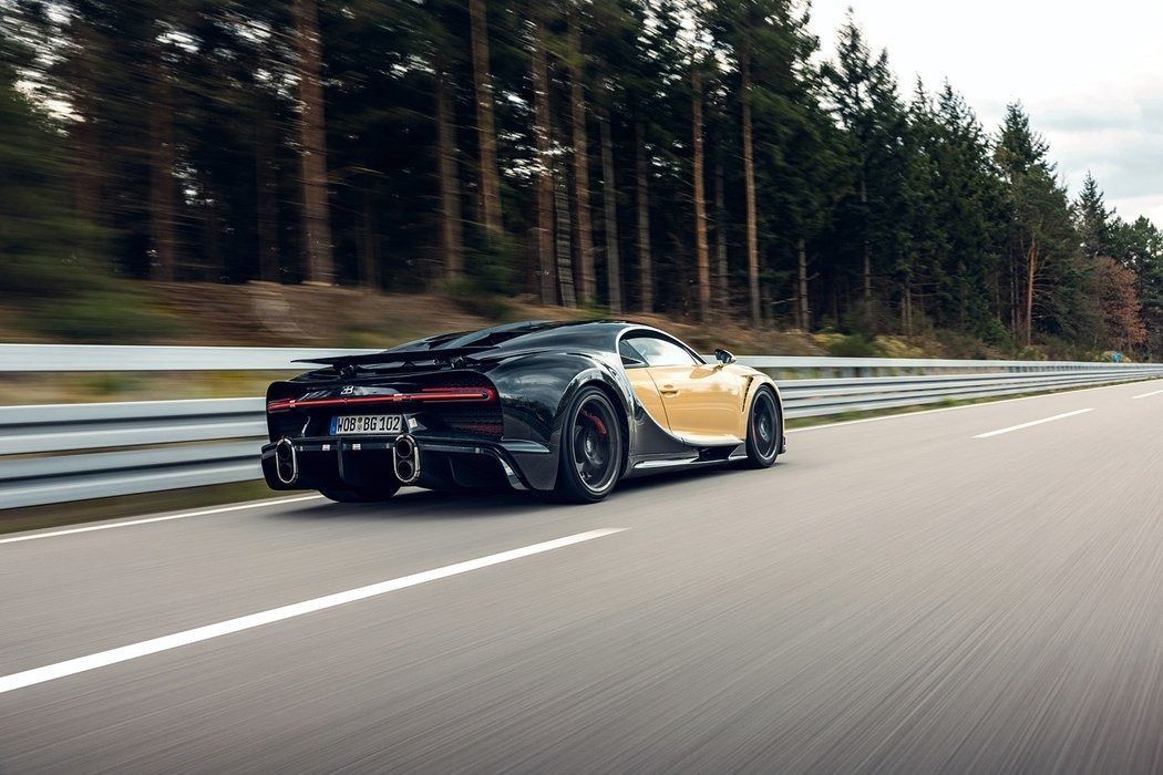 Foto Prototipo Bugatti Chiron Super Sport