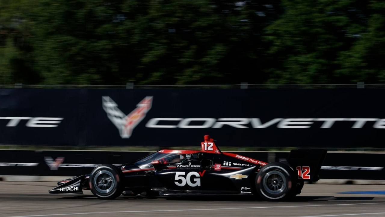 Will Power encabeza la intensísima sesión de libres de Detroit, con Palou 15º