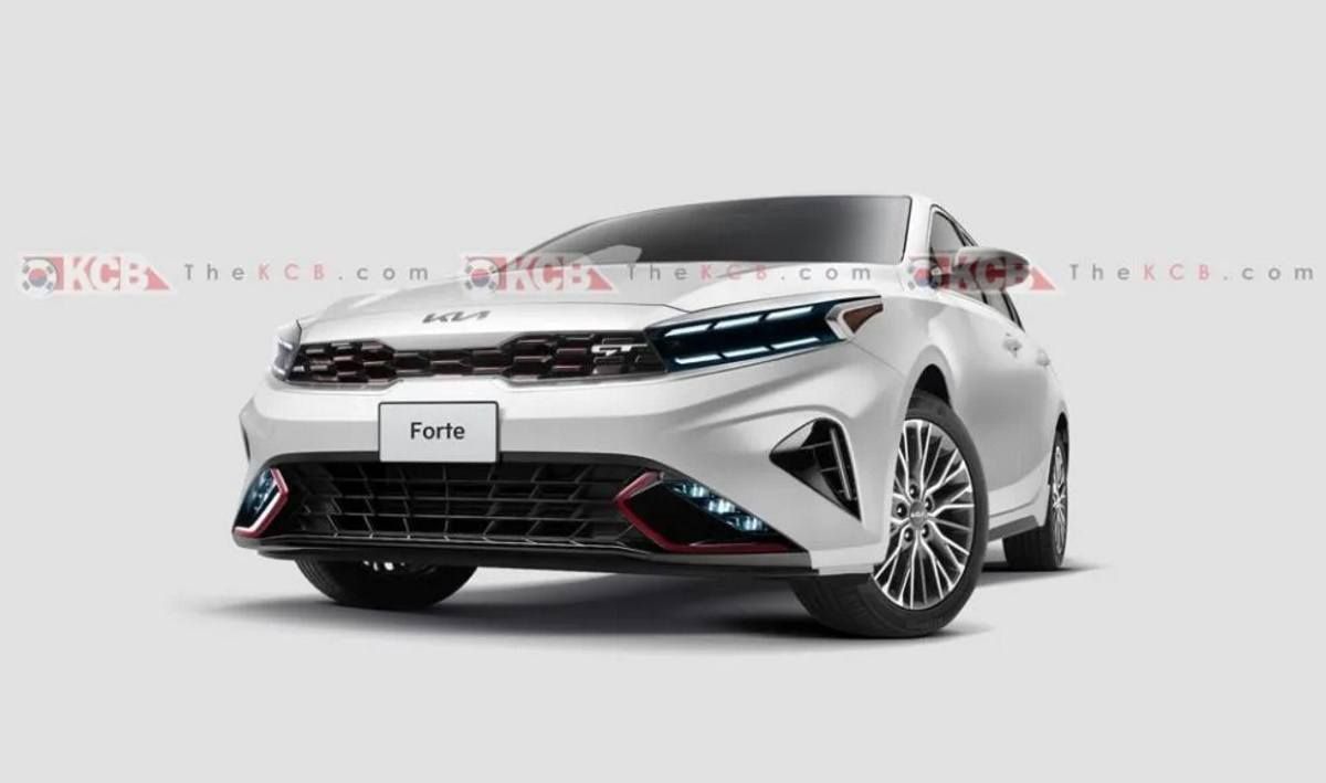 La actualización del KIA Forte GT Line 2022 se filtra en la red