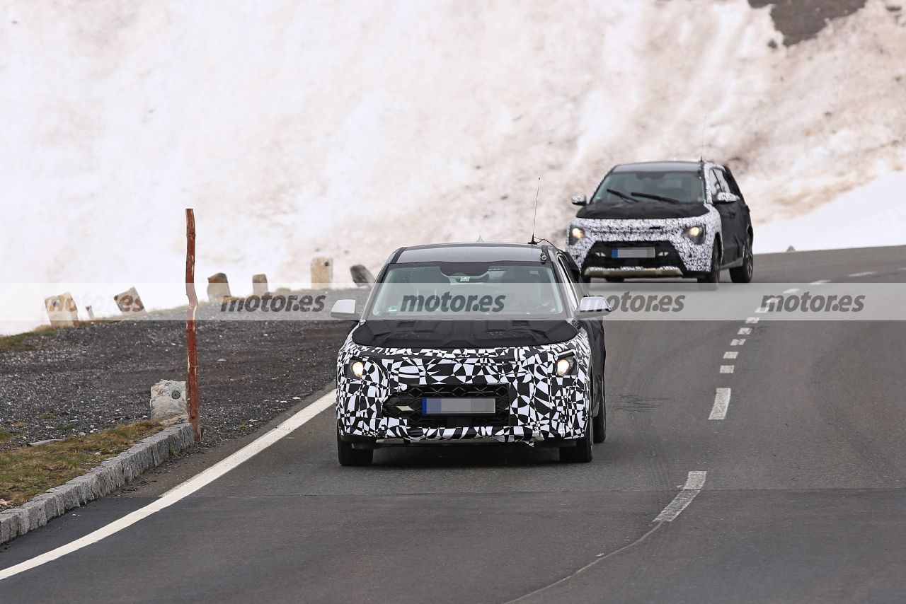 El nuevo KIA Niro 2022 se destapa en fotos espía en los Alpes