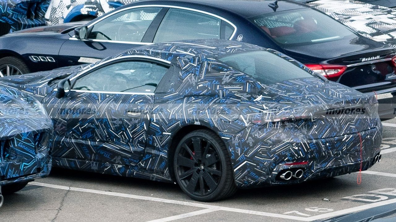 La zaga del nuevo Maserati GranTurismo 2022 al detalle en estas fotos espía