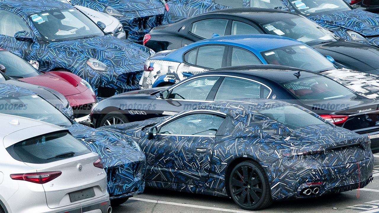 Maserati GranTurismo 2022 - foto espía