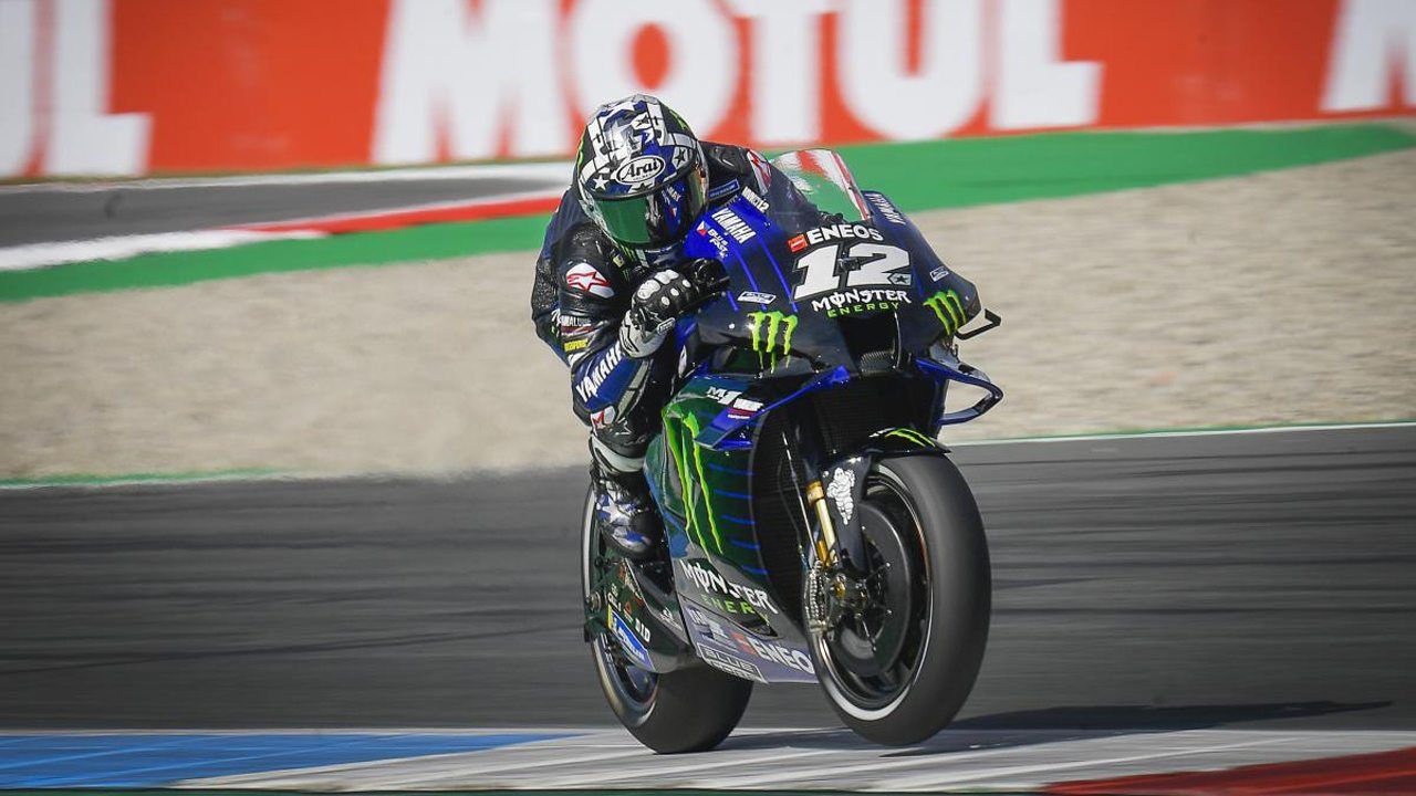 Maverick Viñales lidera el doblete de Yamaha en la Q2 del TT Assen