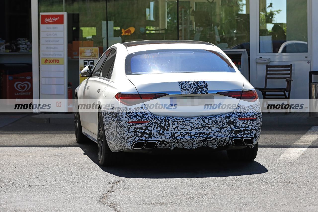 Foto espía Mercedes-AMG S 63 e 4MATIC 2022 - exterior