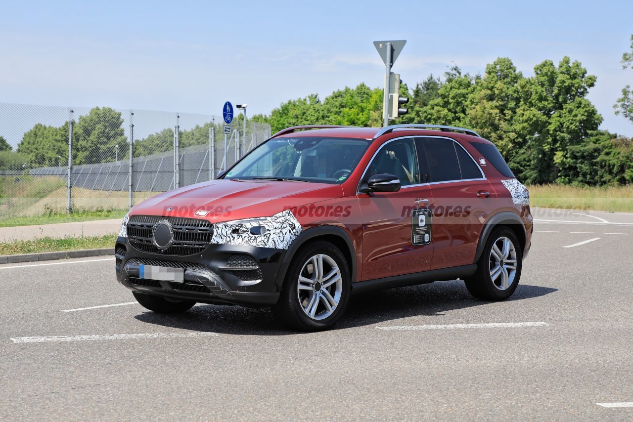 Primeras imágenes del futuro Mercedes Clase GLE 2022 facelift