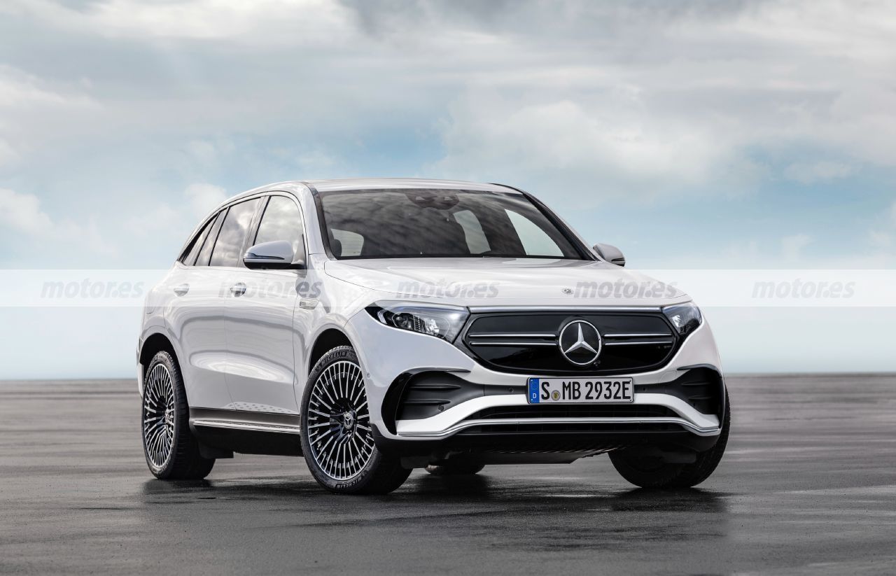 Mercedes EQE SUV 2023, el quinto eléctrico adelantado en esta recreación