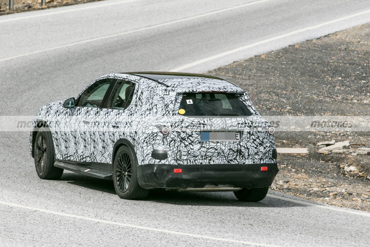 Foto espía Mercedes GLC PHEV 2023 - exterior