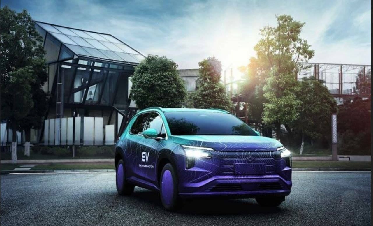 El nuevo Mitsubishi Airtrek, un SUV eléctrico, cazado en fotos espía en China