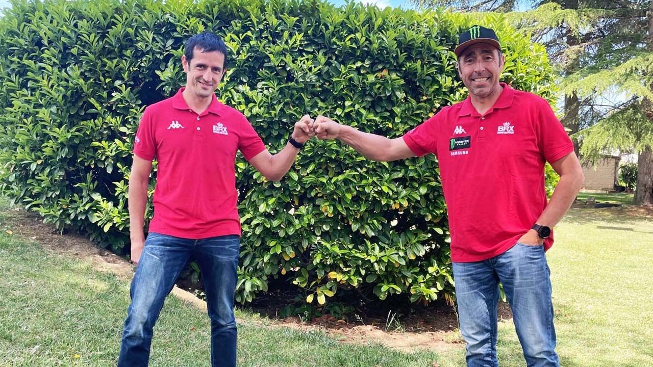 Nani Roma y Álex Haro se reúnen en el equipo Bahrain Raid Xtreme