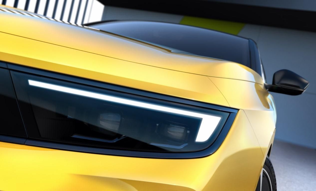 Primeros teasers del nuevo Opel Astra 2022, el nuevo compacto debutará en septiembre