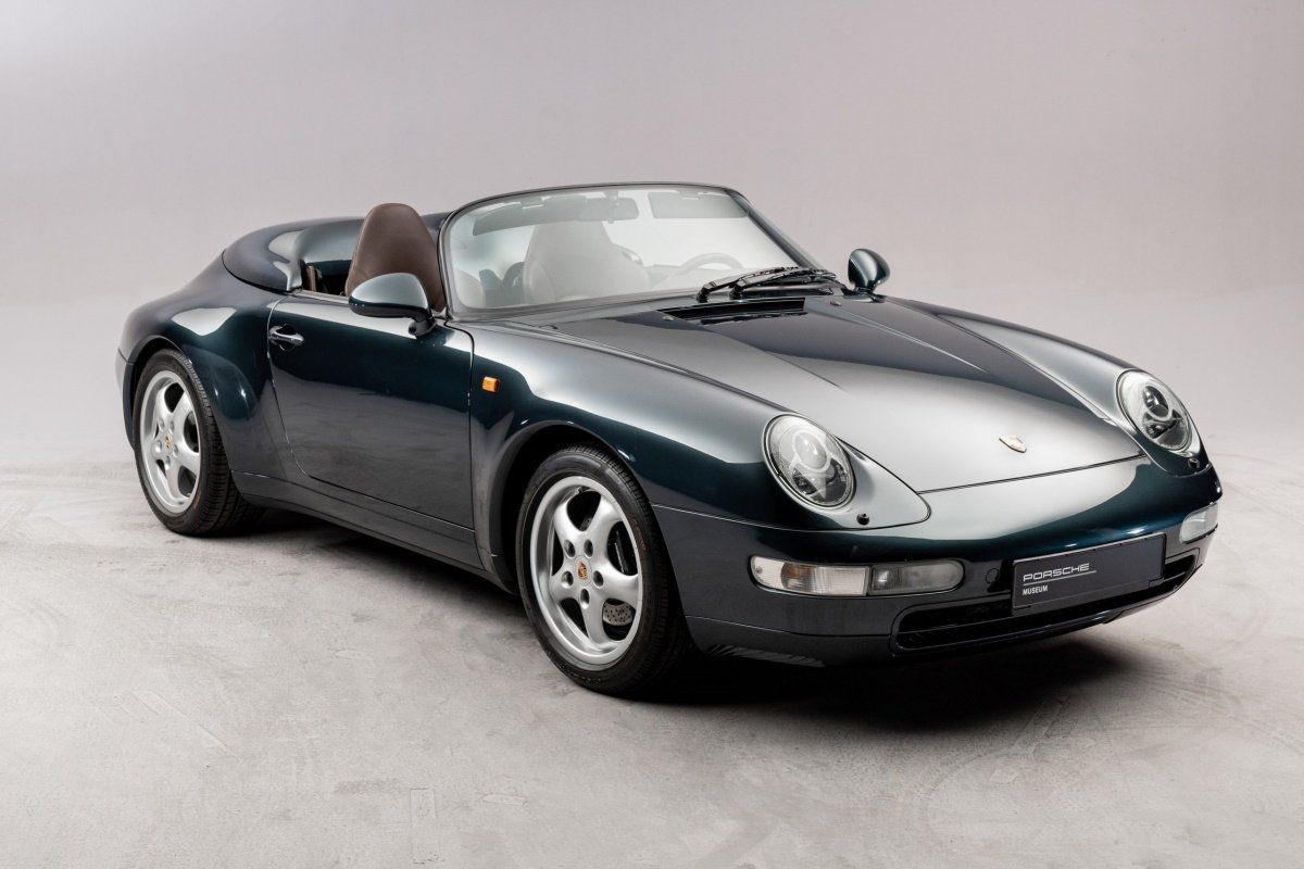 Porsche solo fabricó dos 911 Speedster (993) y este fue un regalo a 'Butzi' Porsche