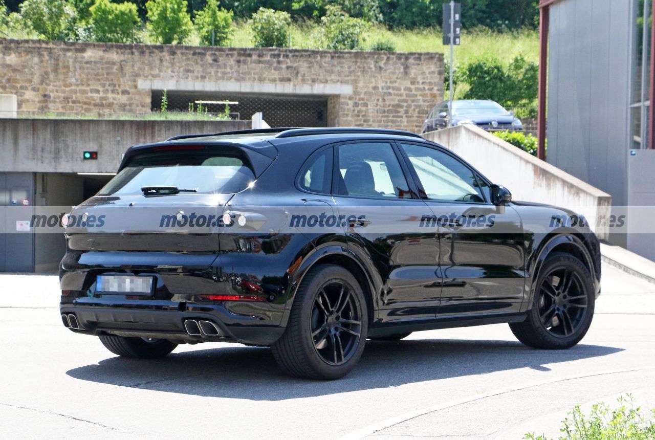 Foto espía Porsche Cayenne Facelift 2023 - exterior