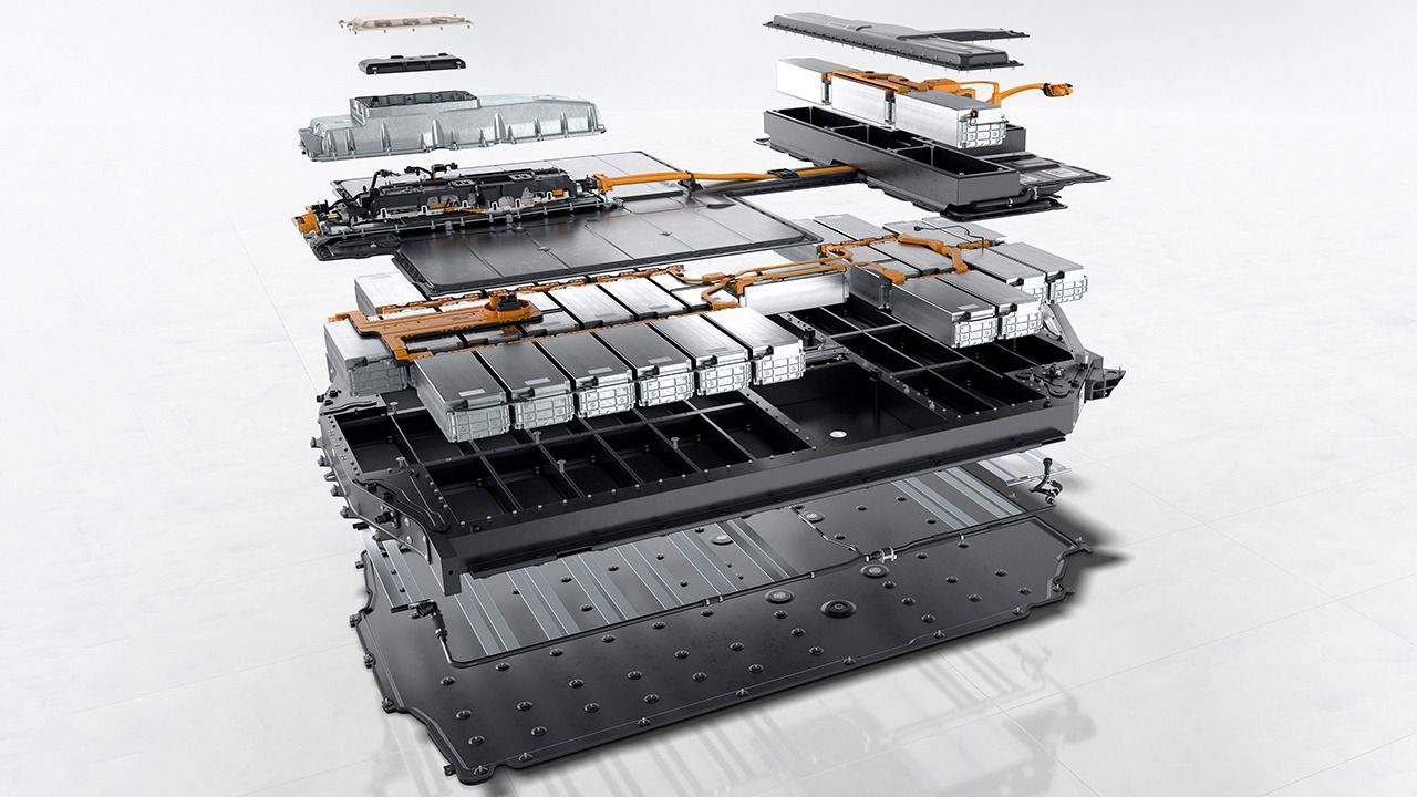 Batería del Prosche Taycan