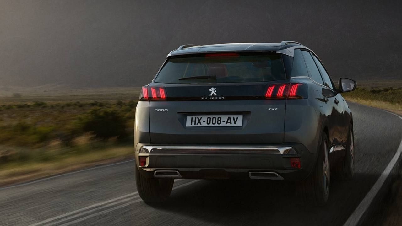 Peugeot 3008 - posterior