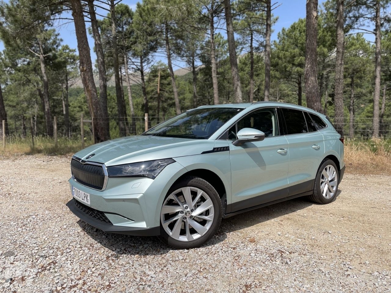 Prueba Skoda Enyaq iV, familiar y sostenible