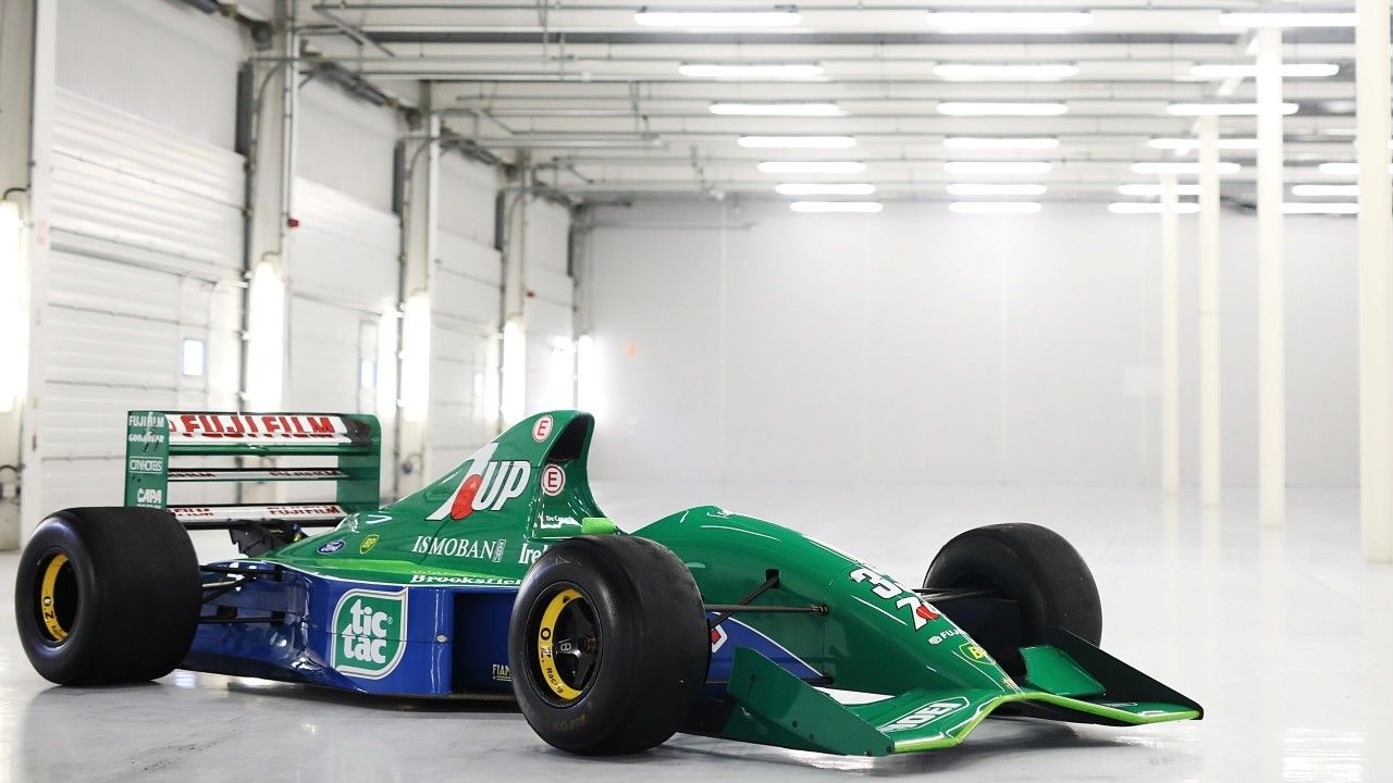 A la venta el Jordan 191 de Schumacher... ¡y qué precio!