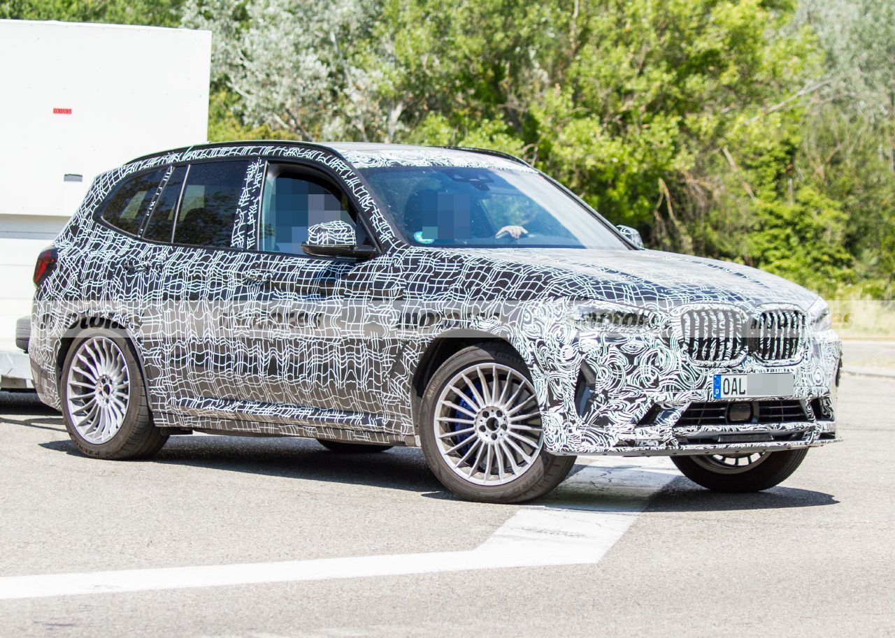 Foto espía Alpina XD3 Facelift 2022 - exterior