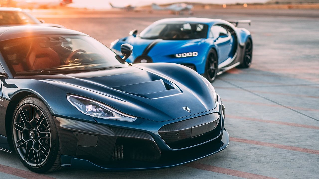 Rimac Nevera y Bugatti Chiron