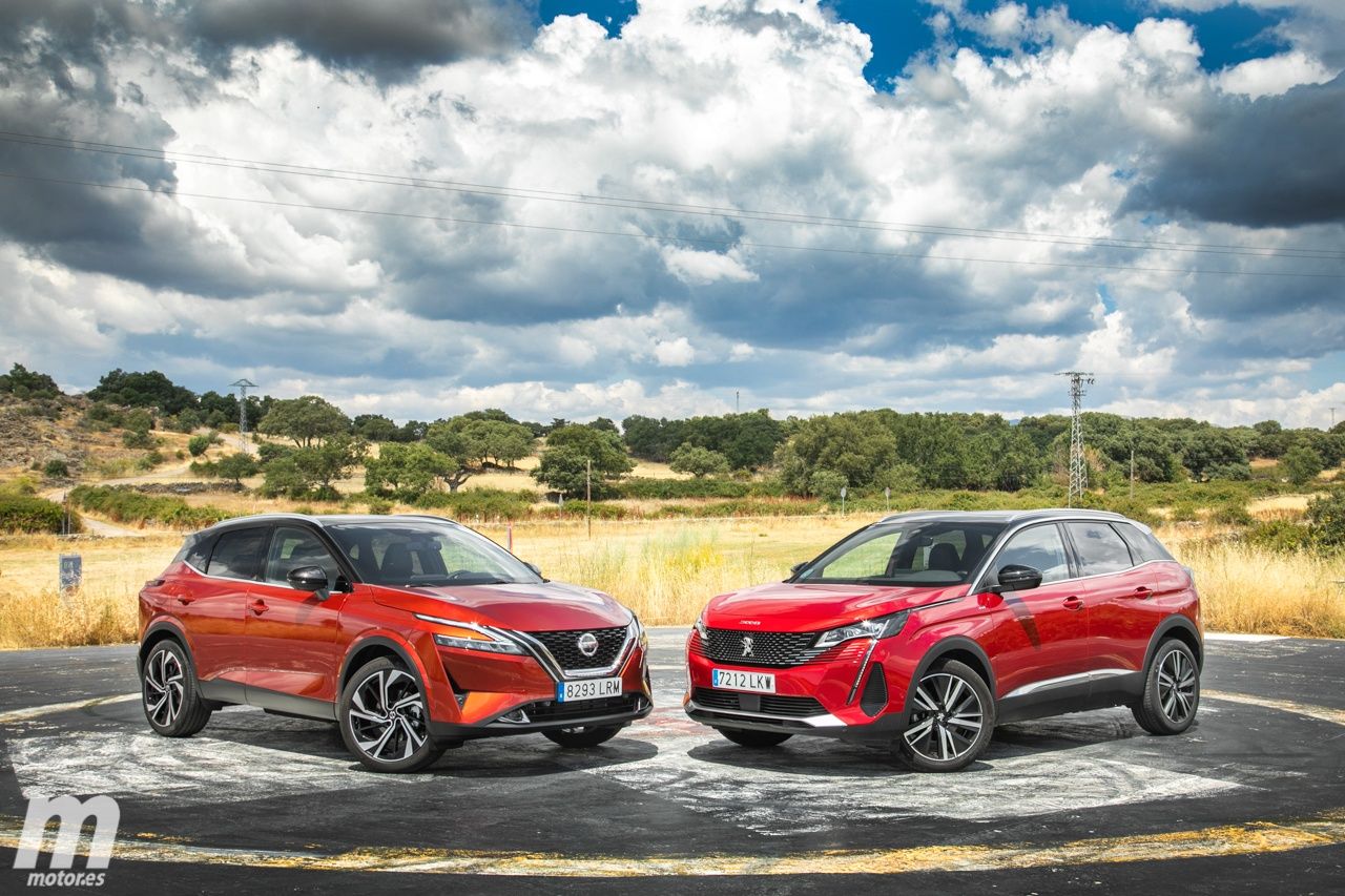 Comparativa Nissan Qashqai vs Peugeot 3008, versatilidad incondicional (con vídeo)