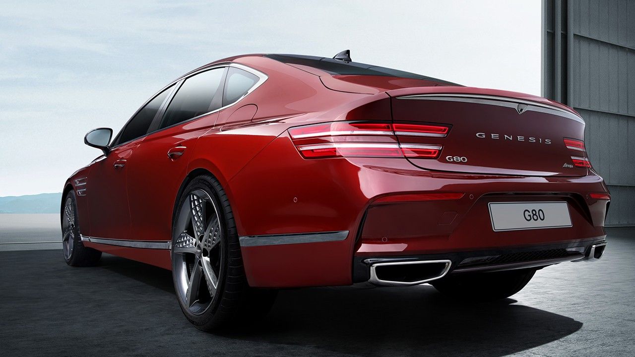 Genesis G80 Sport 2022 - posterior