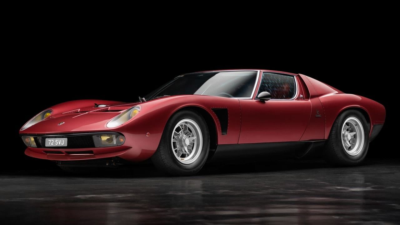 El más valioso de los escasos Lamborghini Miura SVJ aparece a la venta